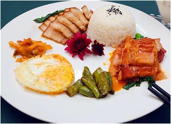 叉烧卤肉饭
